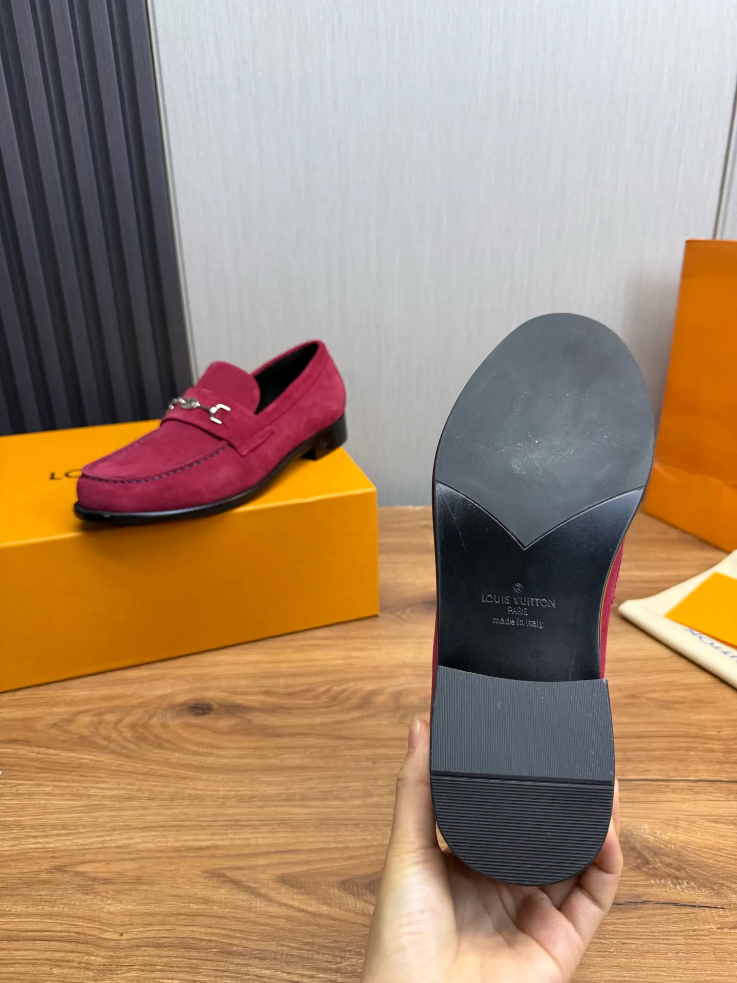 Factory 660💰 LV. Men's business casual leather shoes, all made of imported original brand leather, just to create a more comfortable wearing experience, original non-slip and wear-resistant outsole ✔️16-45 (38.45 non-returnable)